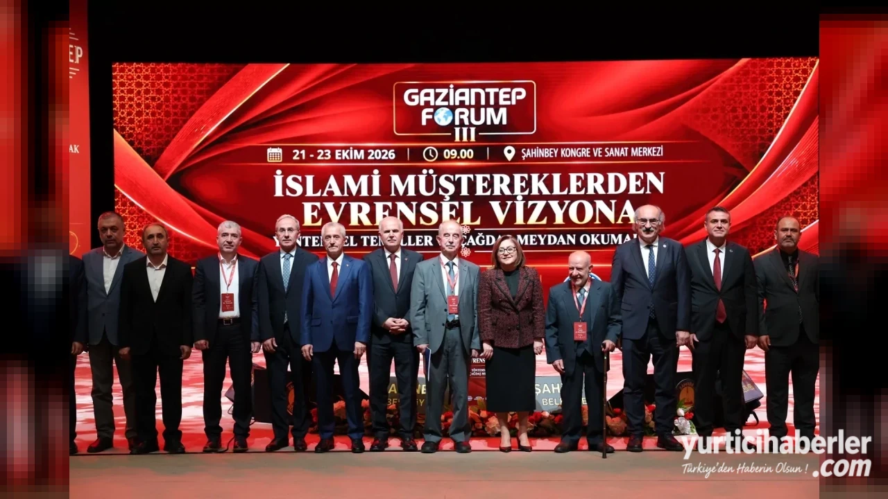 Gaziantep Forum III Küresel Sorunlara Ortak Çözüm İçin Kapılarını Araladı