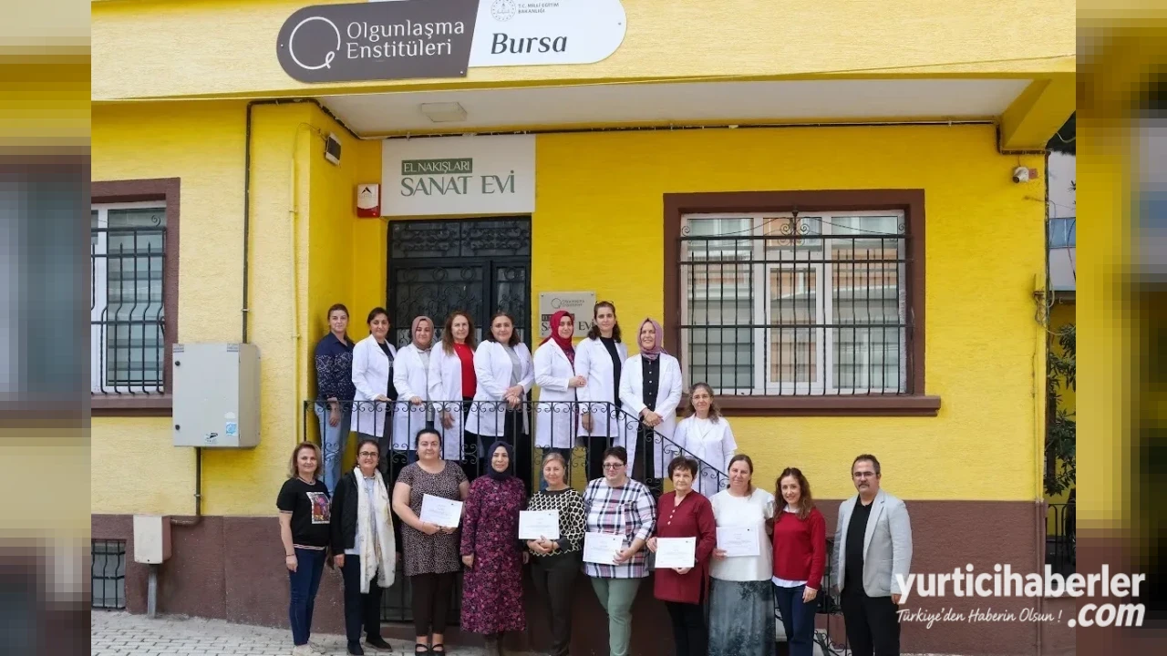 Bursa Olgunlaşma Enstitüsü Macar Sanatçıları Ağırlayarak Türk El Sanatlarını Tanıttı