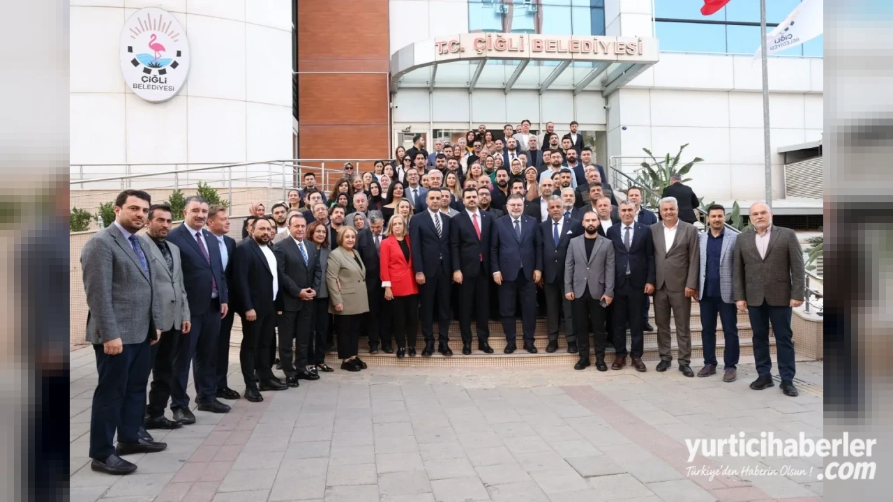 Çiğli Belediye Başkanı Onur Emrah Yıldız, AK Parti Genel Sekreteri Eyyüp Kadir İnan’ı Ağırladı: İlçeye Dev Yatırım Müjdesi