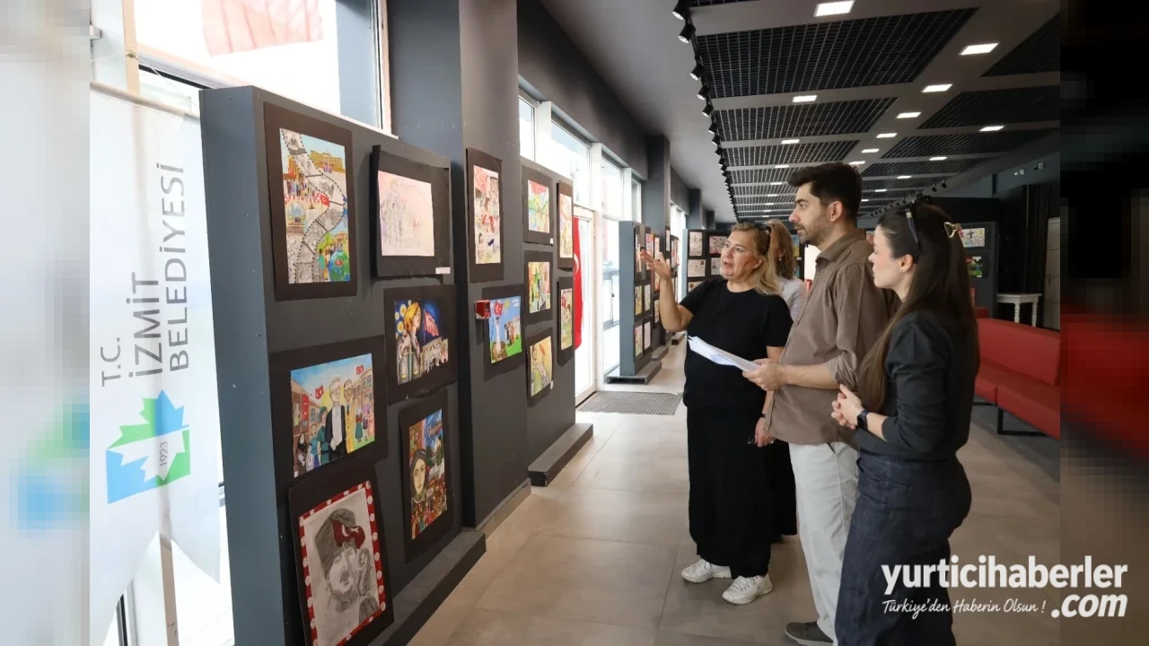 İzmit Belediyesinin Cumhuriyet Temalı Resim Yarışmasında Dereceye Giren Öğrenciler Belli Oldu