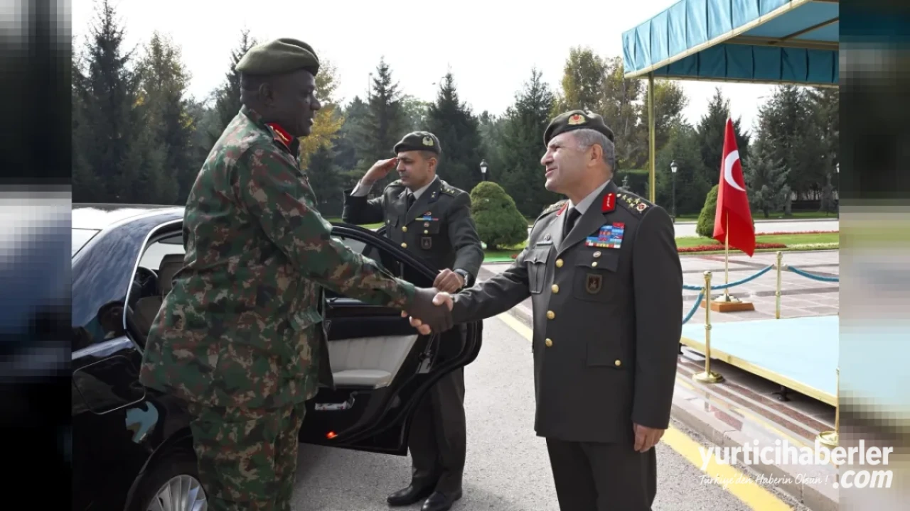 Sudan Kara Kuvvetleri Komutanı Korgeneral Malik Altayeb Khogali Alneil’den Orgeneral Metin Tokel’e Resmi Ziyaret