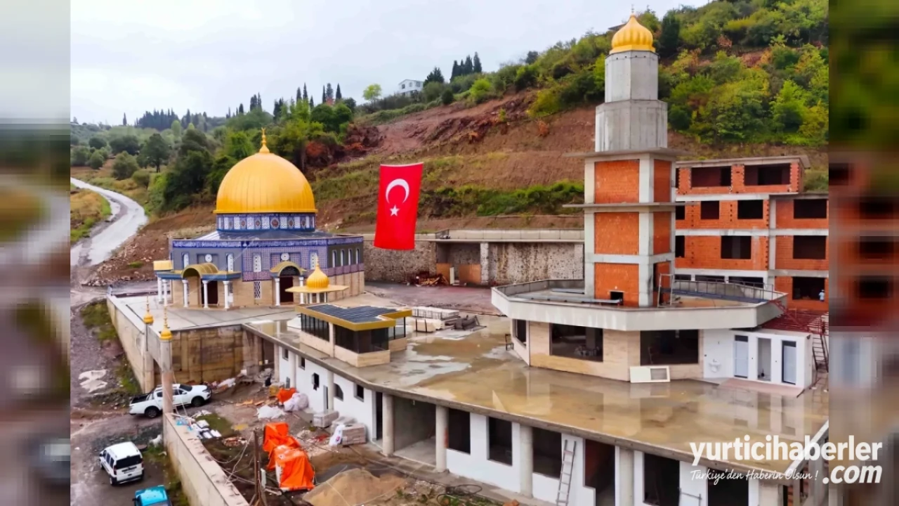 Kocaeli Büyükşehir Belediyesi Karamürsel Aksa Camii İnşaatına Dev Destek Sağlıyor