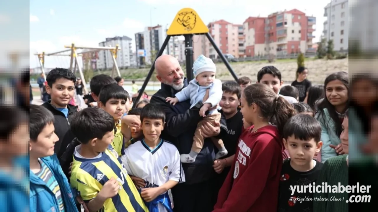 Kocasinan Belediyesinden Çocuklar İçin Doğal Yaşam Alanı Hamlesi