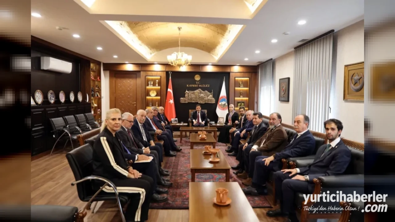 Türk Dünyasının Önemli İsimleri Talas Belediyesinde Kültür ve Edebiyat Buluşması Gerçekleştirdi