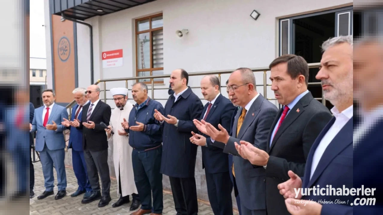 Konya Meram’da Bin Kişilik Modern Gazze Camii Dualarla İbadete Açıldı