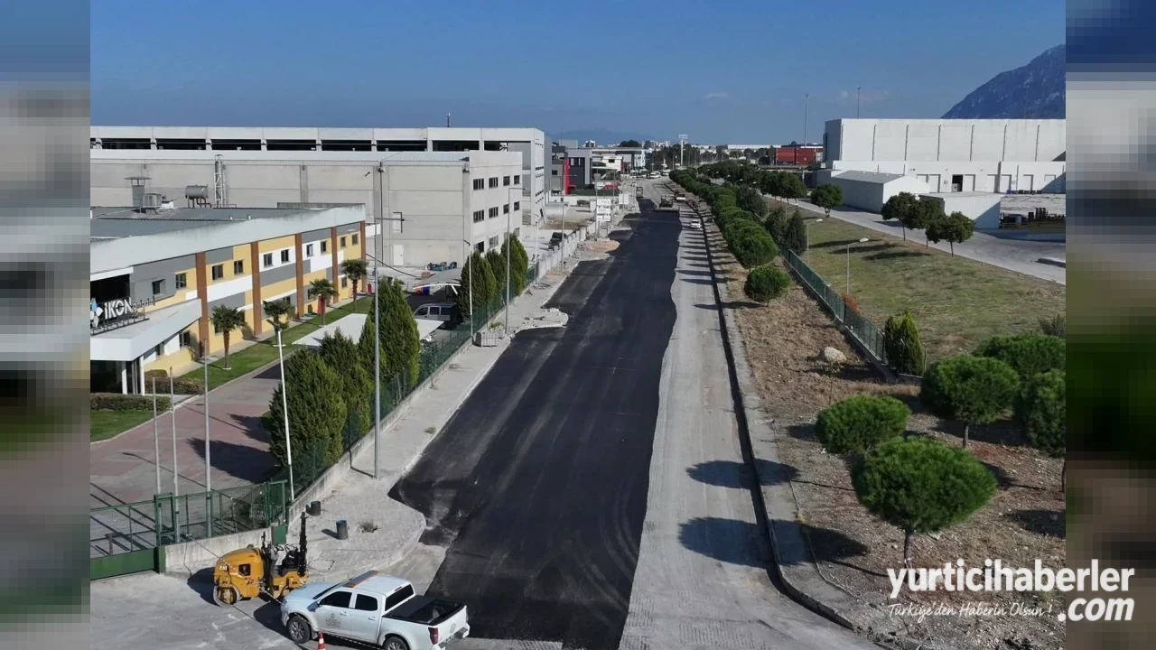 Manisa Büyükşehir Belediyesinden Sanayi Bölgesinde Kritik Asfalt Hamlesi