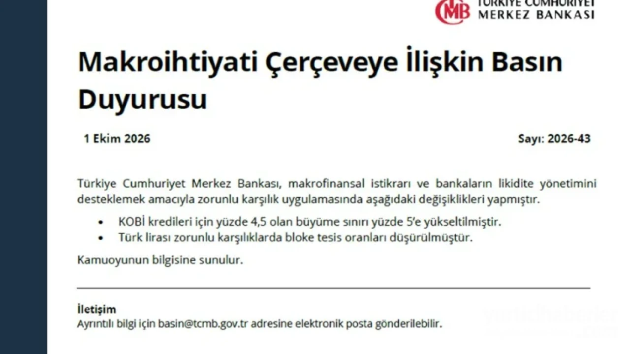 Merkez Bankası'ndan KOBİ Kredileri İçin Kritik Büyüme Sınırı Hamlesi - Detay Görsel 2