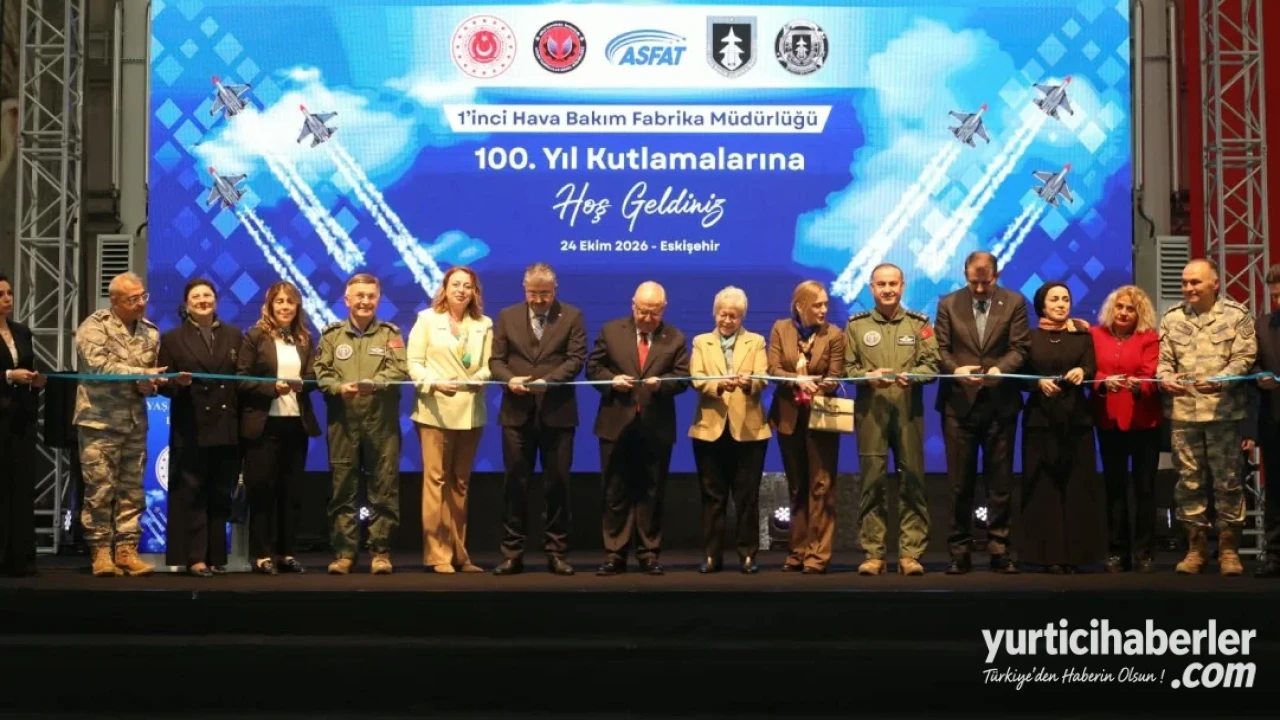 Millî Savunma Bakanı Yaşar Güler Eskişehir 1'inci Hava Bakım Fabrika Müdürlüğü 100'üncü Yıl Törenine Katıldı - Detay Görsel 1