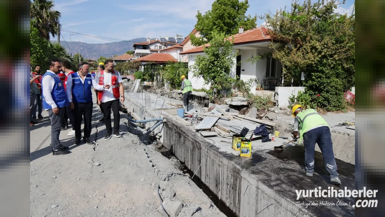 Muğla Büyükşehir Belediyesi Köyceğiz Yol Ağı ve Altyapısını Yeniliyor