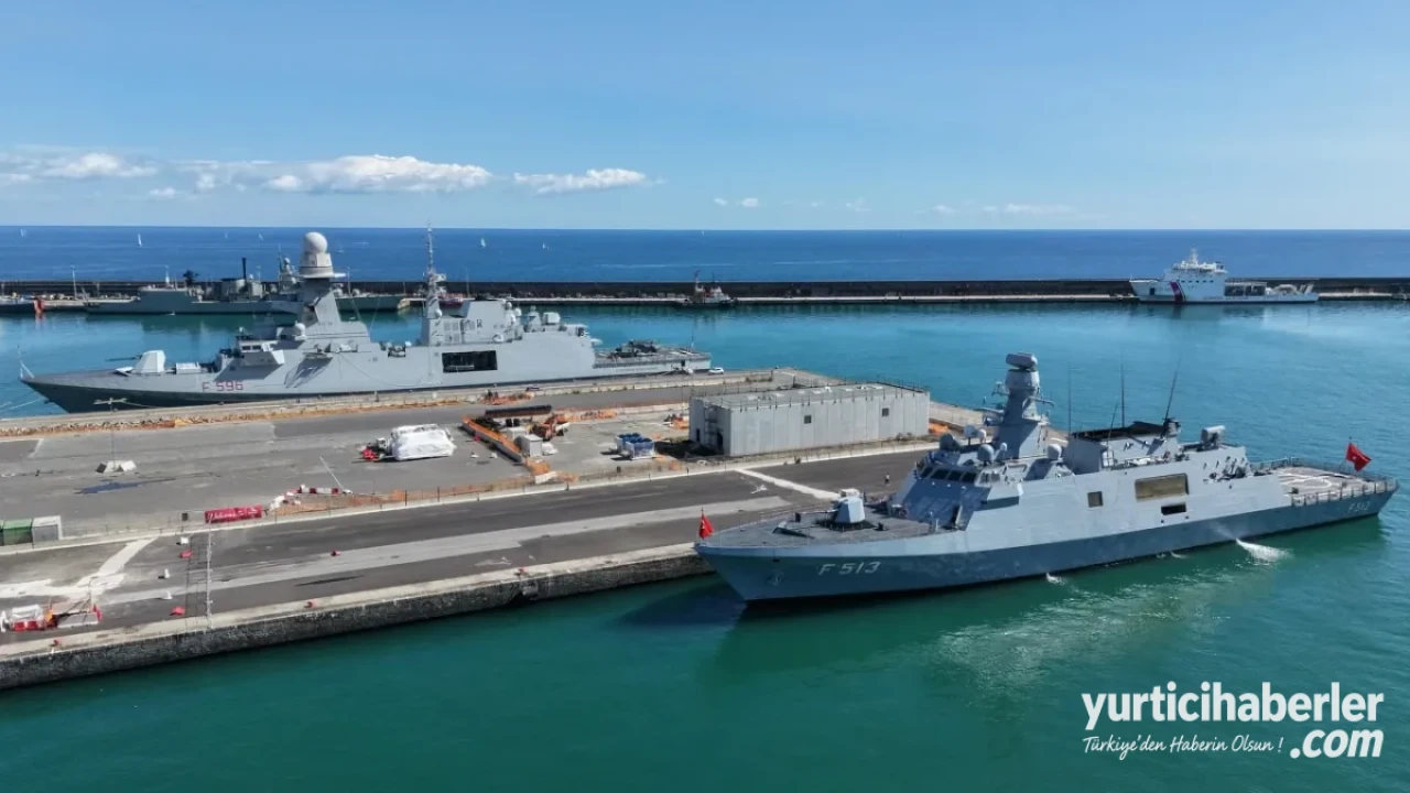 TCG Burgazada Korveti NATO Görevi Kapsamında İtalya’nın Katanya Limanını Ziyaret Etti