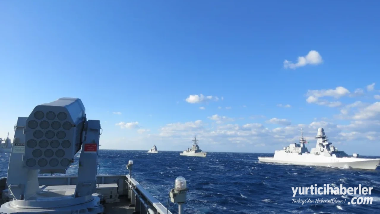 Milli Savunma Bakanlığı Duyurdu: TCG Burgazada İyon Denizi'ndeki Dev NATO Tatbikatına Katıldı - Detay Görsel 3