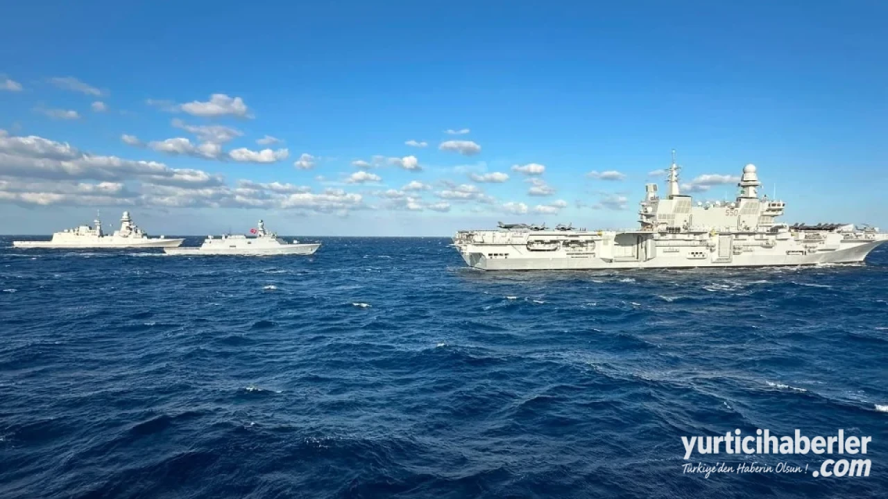 Milli Savunma Bakanlığı Duyurdu: TCG Burgazada İyon Denizi'ndeki Dev NATO Tatbikatına Katıldı - Detay Görsel 4