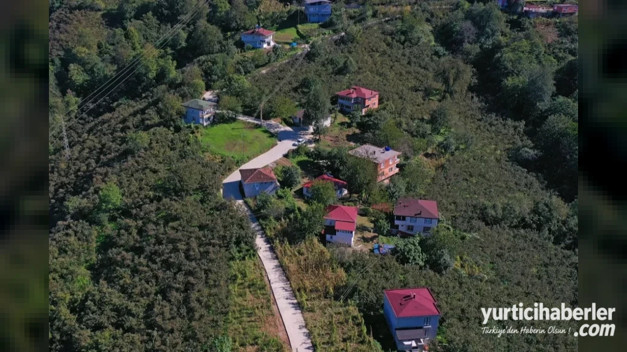 Ordu Çamaş’ta Ulaşım Konforunu Artıran Kritik Beton Yol Hamlesi