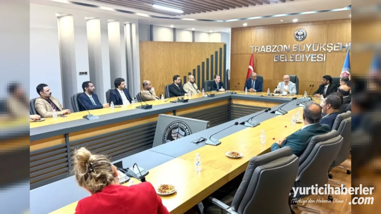 Trabzon Büyükşehir Belediyesi Vizyon Projelerini Umman Heyetine Tanıttı