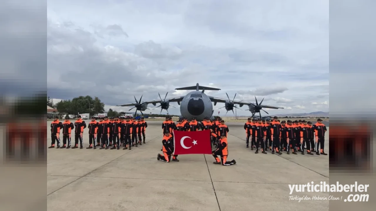 TSK İnsani Yardım Tugayı Arama Kurtarma Araçlarıyla Uçak Yükleme Eğitimi Gerçekleştirildi