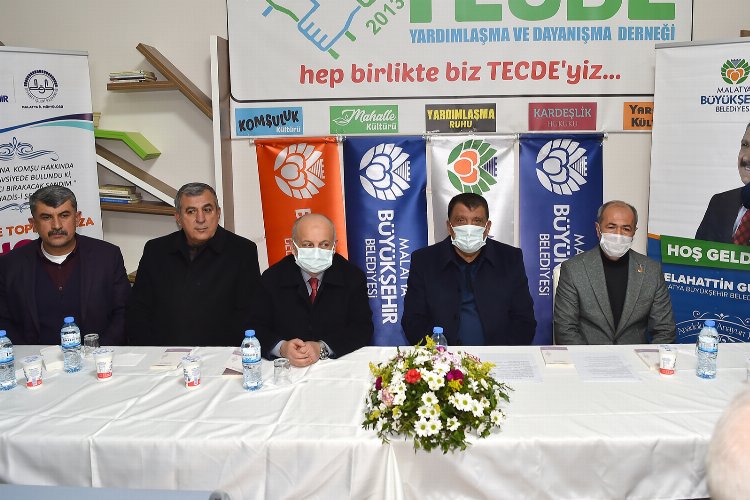 Malatya Tecde’de mahalle ziyareti