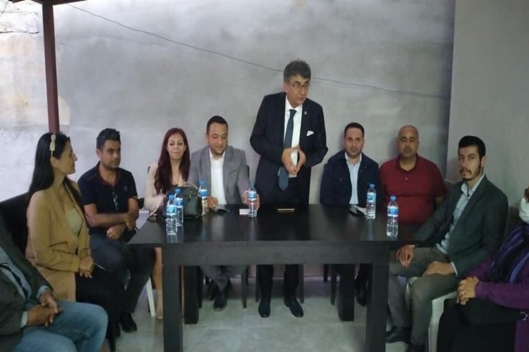CHP Hatay İl Başkanı Parlar,  Antakya’da halkla bir araya geldi