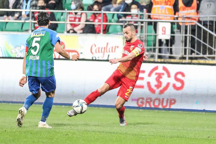 Rizespor Kayseri’yi tek golle geçti