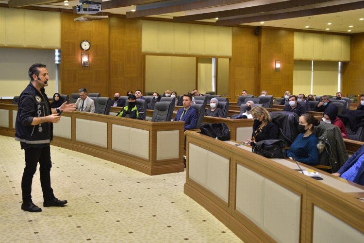 Bursa’da uyuşturucu ile mücadele eğitimi
