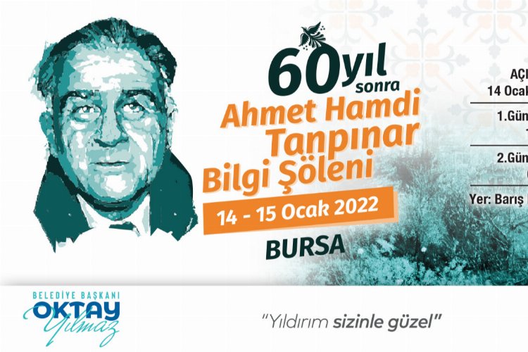 Tanpınar, Bursa Yıldırım’da anılacak