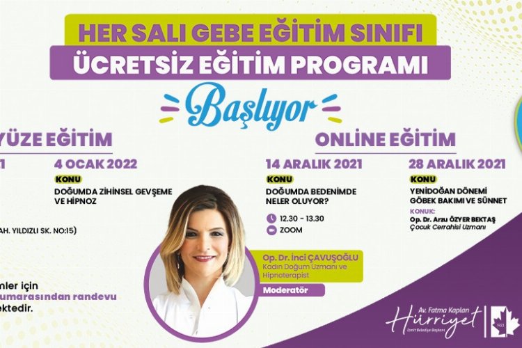 Kocaeli İzmit’te gebelik eğitimi