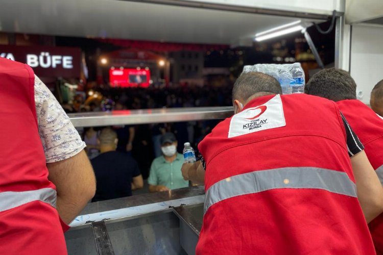 Bursa’da Türk Kızılayı 2021’de 100 bin kişiye umut oldu