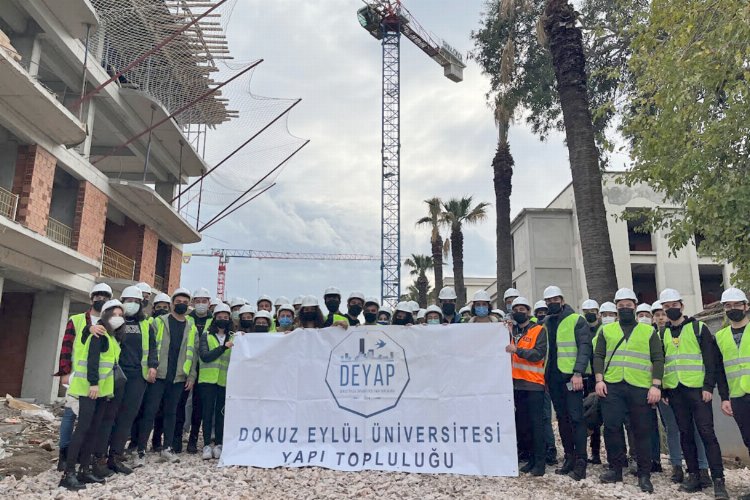 DEÜ’lü öğrencilerden  ‘Bornova Always’ evlerine teknik gezi
