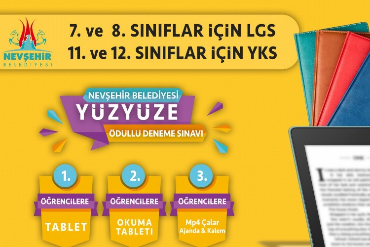 Nevşehir Belediyesi’nden LGS denemesi