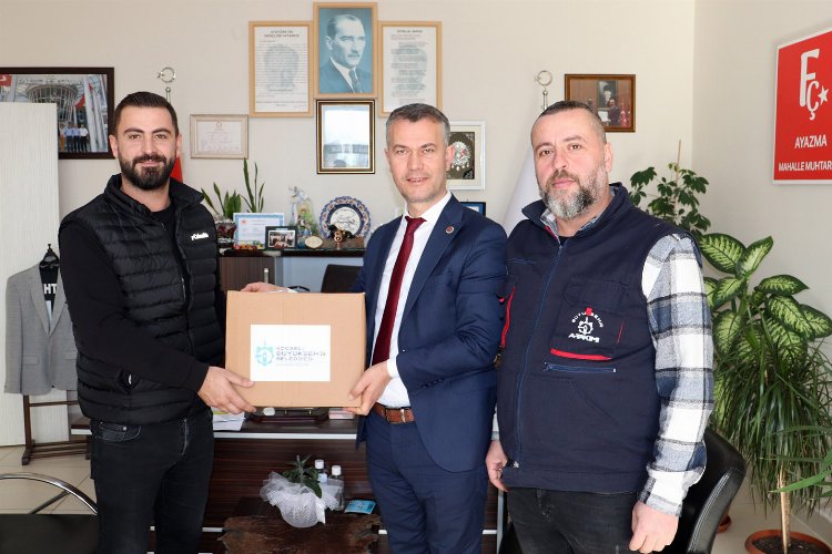 Kocaeli’nde muhtarlara hijyen kolisi