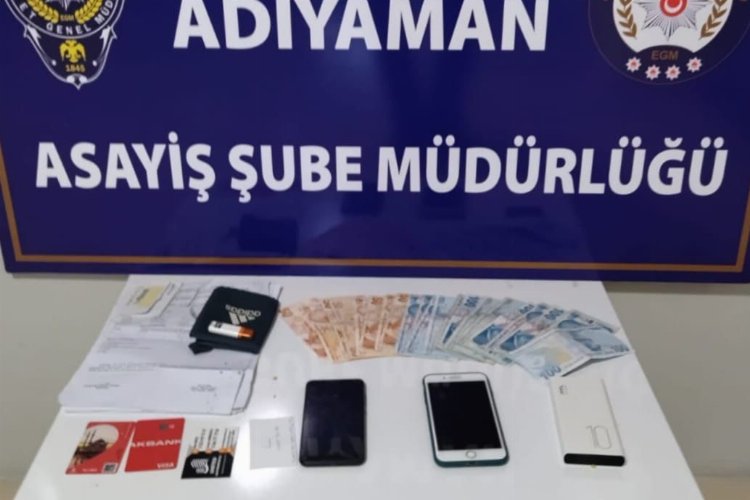 Adıyaman’da çaldı, Gaziantep’te bozdurdu; asayişten kaçamadı!