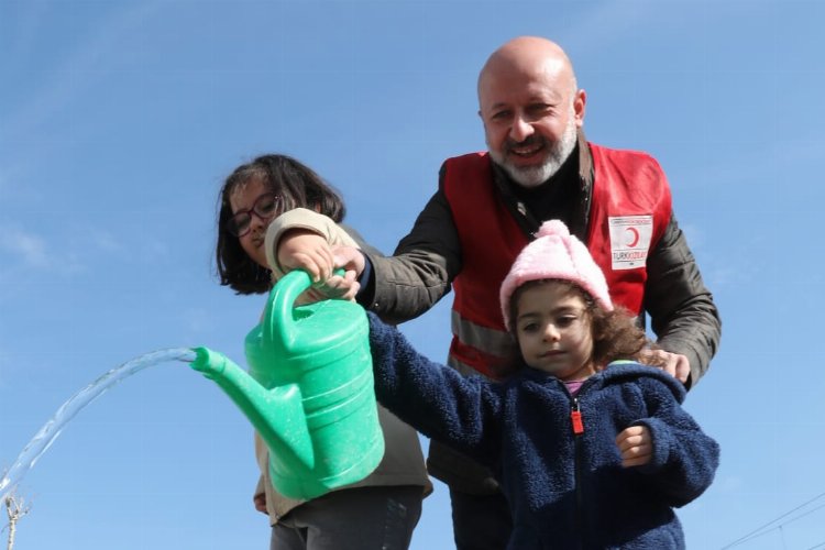 Kayseri Kocasinan’da ağaç şenliği
