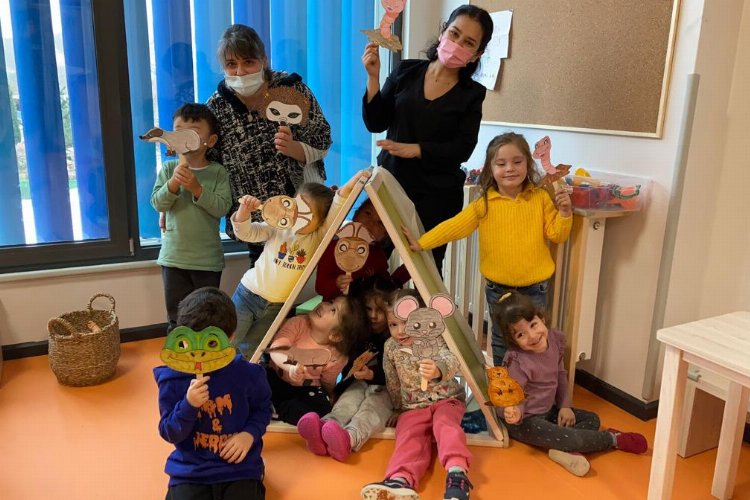 İzmit’te minikler ‘Toprak işçileri’ derslerine başladı