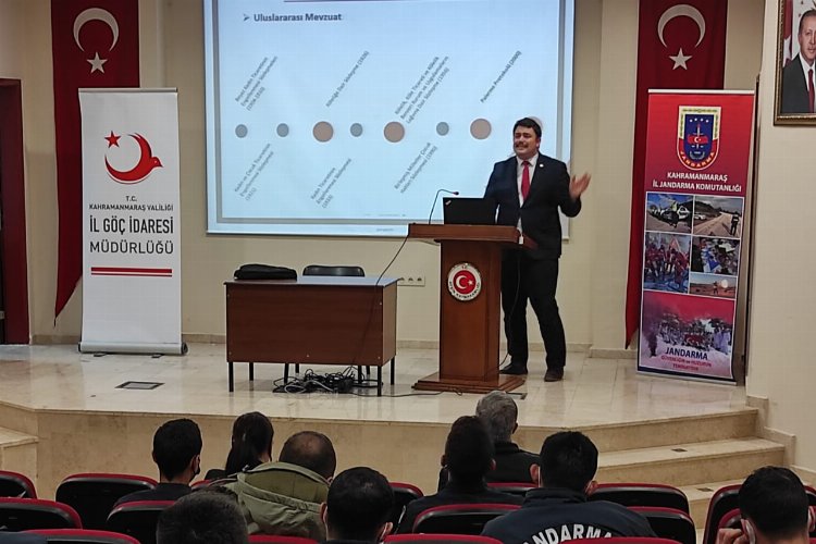 Kahramanmaraş’ta ‘İnsan Ticareti ve Düzensiz Göçle Mücadele Eğitimi’ düzenlendi