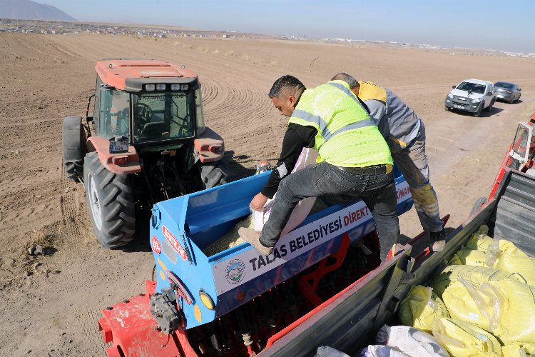 Kayseri Talas’ta tarımsal faaliyetler hız kesmiyor
