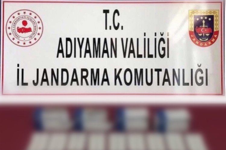 Adıyaman Kahta’da araçta uyuşturucuya 1 tutuklama