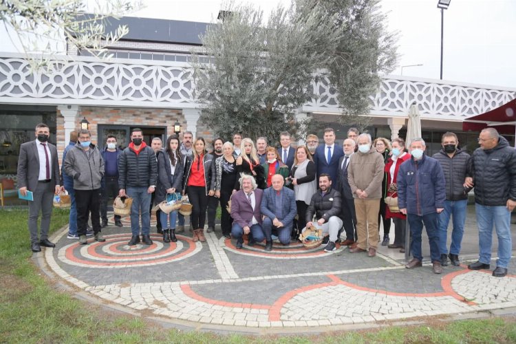 Balıkesir Edremit’te Başkan Arslan basın mensuplarıyla buluştu