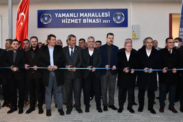 Bursa Mustafakemalpaşa’da çifte ‘hizmet’ açılışı
