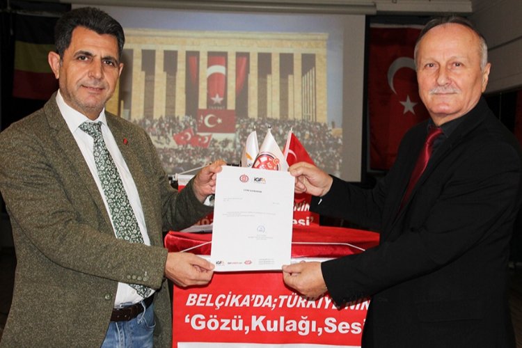 İGFA Belçika Temsilciliği’ne Yusuf Cinal getirildi