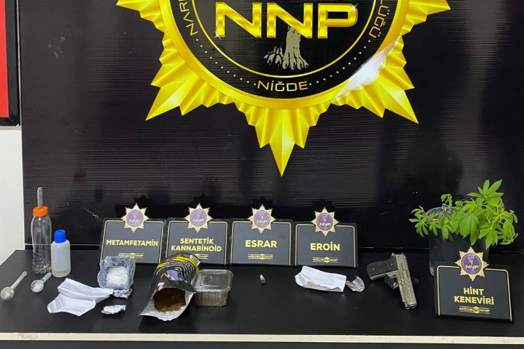 Niğde’de uyuşturucuyla mücadele devam ediyor