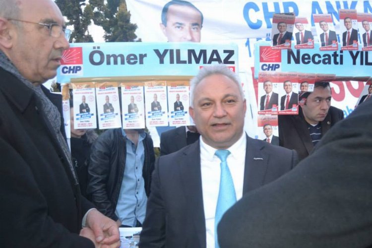 CHP Ankara Sincan İlçe Başkanı Ömer,  Atatürk’ü andı