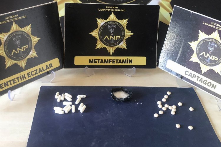 Adıyaman’da uyuşturucu operasyonu