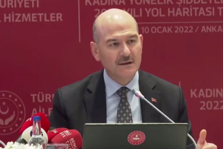 Bakan Soylu: “Hedefimiz erkekler”