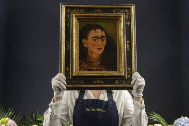 Kahlo’nun otoportresine 34,9 milyon dolar!