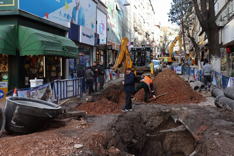 Kocaeli İzmit’te altyapı çalışması