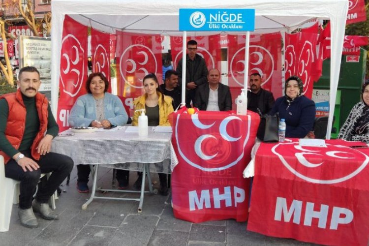 MHP’den Niğde’ye üye standı