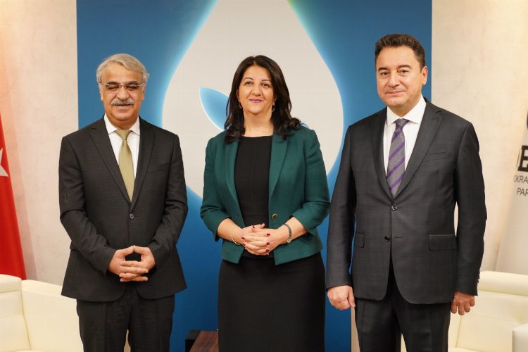Buldan ve Sancar, Babacan’la görüştü