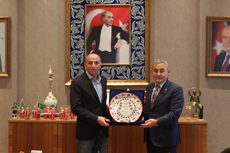 Kütahya Orman Bölge Müdürü Keskin’den veda ziyareti