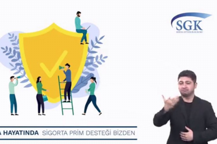 SGK: “Engelleri birlikte aşıyoruz”