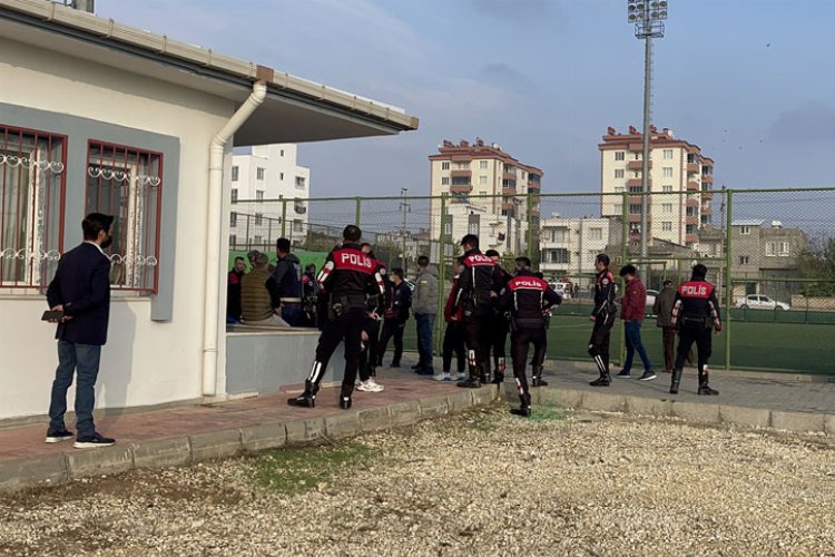 Adıyaman’da amatör futbol maçında kavga