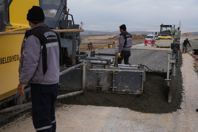 Kütahya Yoncalı’ya beton asfalt